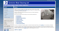 Desktop Screenshot of centurionblastcleaning.co.uk